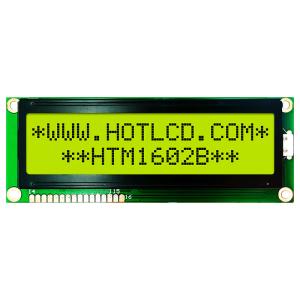 Wholesale 16x2 Medium LCD Character Display With Green Backlight HTM1602B from china suppliers
