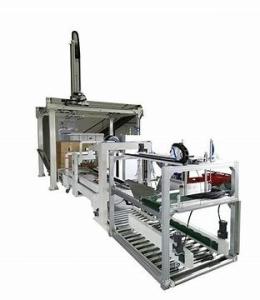 China 40 Cartons / Min Box Stacking Machine Automatic Strapping Machine on sale