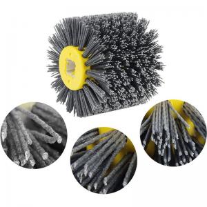 Wholesale Custom Rotary Cylindrical Abrasive Nylon Wheel Brush Metal Deburring Cleaning from china suppliers