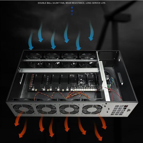 Celeron 1037U Ethereum Coin Crypto Mining Computer ETH Miner 8GPU 64GB SSD 4GB