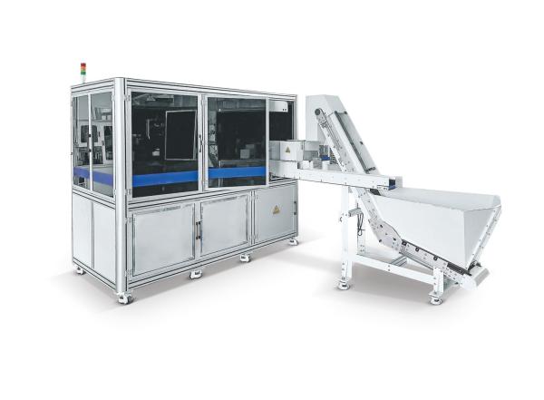 Quality Intelligent defection checking PLC Double Glass Table Visual Inspection Machine for sale