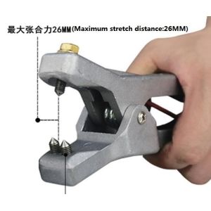 Buy cheap Grey Electrostatic grounding clamp High efficiency paint breaking needle Maximum from wholesalers