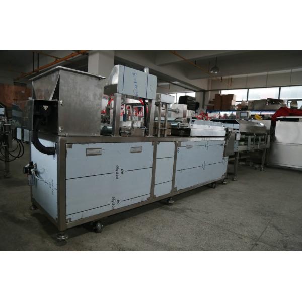 High Productivity 3600pcs/h 43kw Food Encrusting Machine