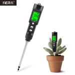 LCD Display Soil Ec Meter 2 In 1 Multipurpose Conductivity Tester