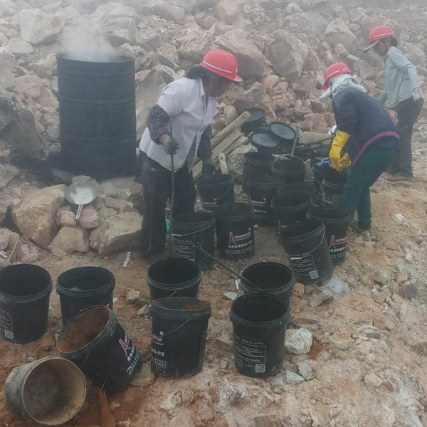 Resistance Reducing Flexible Grounding Electrode Ground Enhancement Material