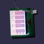 REACH 3.3V FSTN 7 Segment LCD Display Matrix Character LCD Graphic Panel