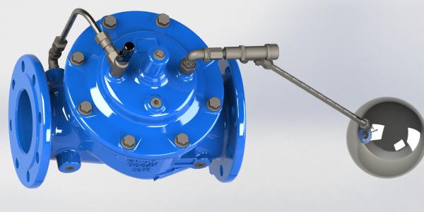 Quality EPOXY Coating Modulating Float Control Valve DN800 for sale
