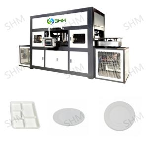 Wholesale Biodegradable Pulp Molding Tableware Machine Customized Pulp Tray Machine Line from china suppliers