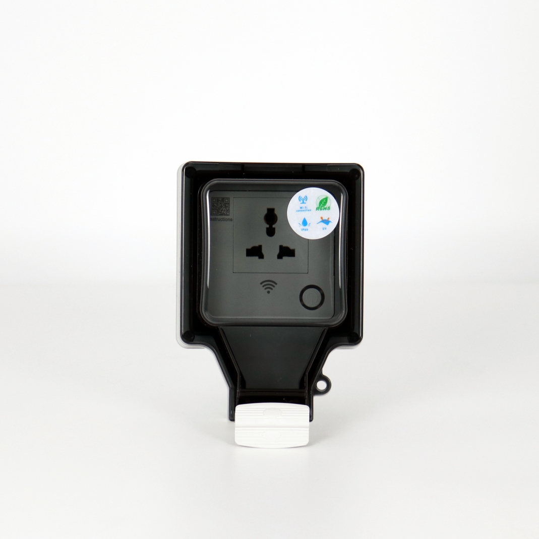 Different Type wifi Smart Waterproof Socket Single Home Smart Plug Alexa WIFI Socket EU UK