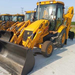 China Used JCB3CX Backhoe Wheel Loader With 0.84m3 Bucket Capacity For Construction Projects on sale