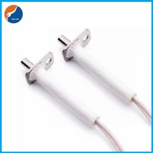 Wholesale SS304 Flanged Probe Temperature Sensor For Oven Silicone Sleeve Analog Interface from china suppliers