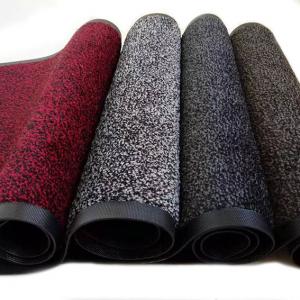 China Solution-dyed Nonslip Safety Cushion Mat Nylon Rubber 700g / 900g on sale