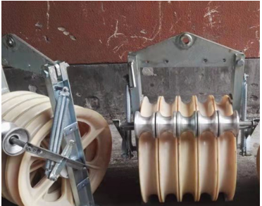 Large Diameter Construction Galvanized Conductor Stringing Blocks