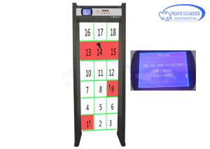 Wholesale Security Check Door Frame Metal Detector Gate Multidimensional Coil With Big LCD Screen from china suppliers