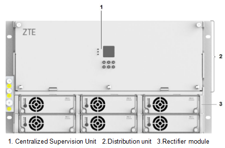 ZTE ZXDU68 B301 Embedded DC Power System V5.0R10M01 -48 V 300A 6PCS ZXD3000