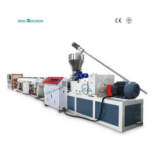 Wholesale 39.6 Rpm Plastic Conical Twin Screw Extruder Machine 2000KG from china suppliers