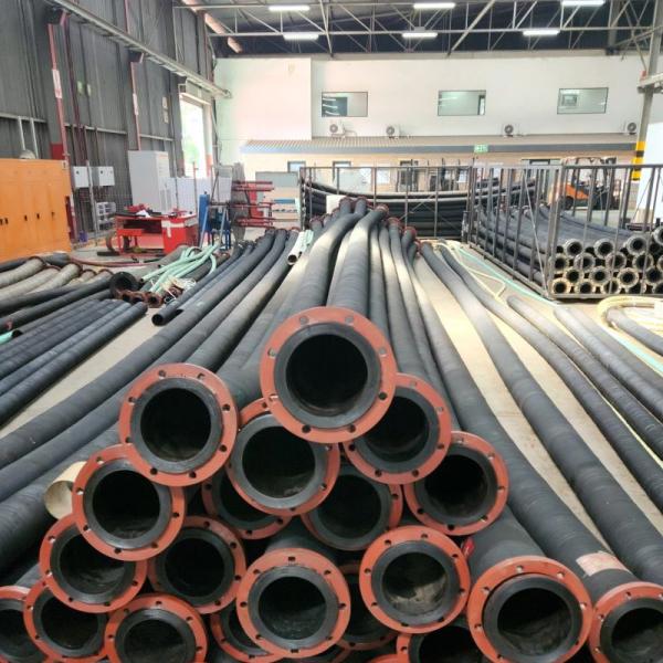 8'' Ore Transfer Mining Hose Multi Layer Rubber Structure Enhanced Impact Vibration Absorption