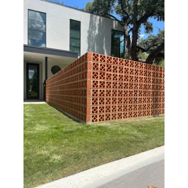Terracotta Breeze Block Architecture Wall Decorative Clay Lattice Bricks