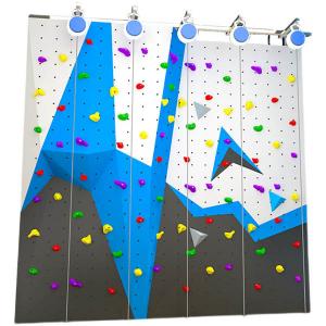 Wholesale Artificial Auto Belay Climbing Wall Resin Material For Amusement Park from china suppliers