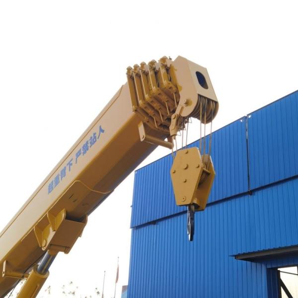 12 Ton Lifting Capacity Spider Crawler Crane with Telescopic Boom and 1 Year Warranty