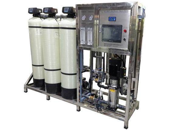 Quality Softener RO Water Treatment System With PLC Touch Screen for sale