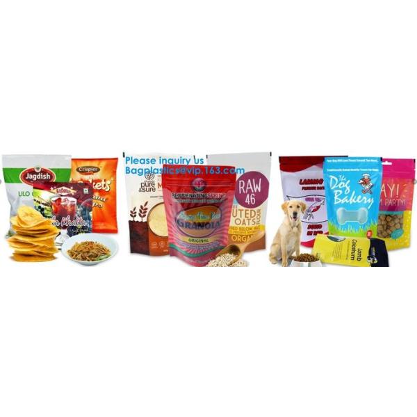 BIODEGRADABLE SUP POUCH CHOCOLATE/ ENERGY BAR PACKING MMJ CLEAR 3-SIDED SEAL WITH ZIPPER & EURO SLOT ULTRA CLEAR STAND U