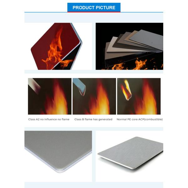 3mm Thick Exterior Wall Aluminium Composite Panel 8x4 Foil Decoration 6000mm Sheet AA3003