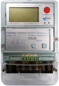 China Contractual Control Commercial Electric Meter Class 0.5S Three Phase Kwh Meter on sale