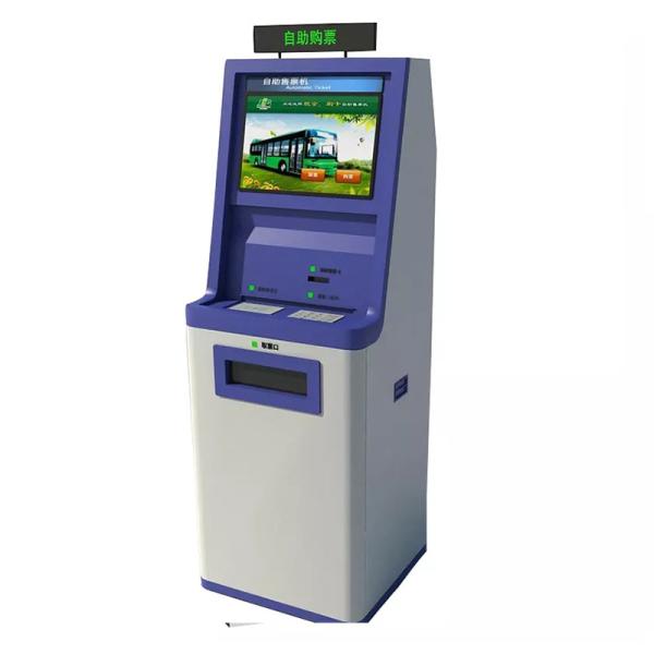 Indoor Coffee Shop Self Payment Kiosk With Camera NFC Reader