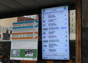 Full Color Bus Station Bus LED Display High Intensity SMD Technology