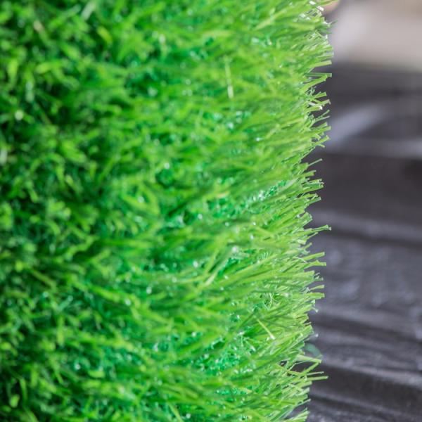 Indoor Outdoor Non Infill Artificial Grass Soccer Field Mini Two Layers