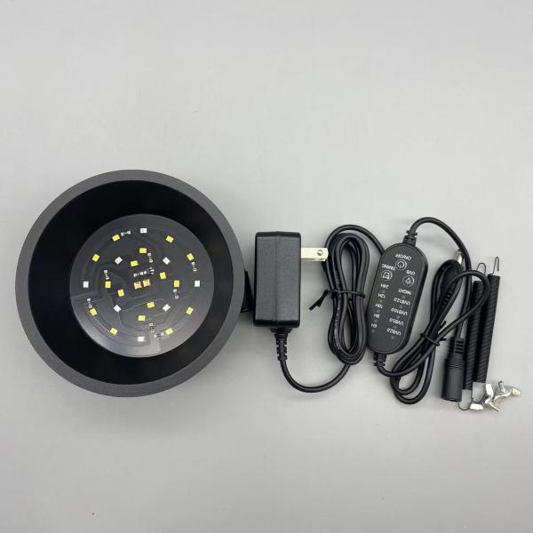 5W UVA UVB LED Round Light For Reptiles Birds Supports Vitamin D3 Synthesis And Calcium Metabolism
