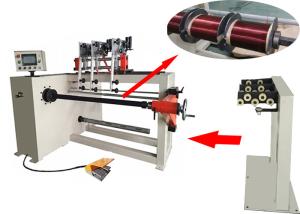 Three Head Copper Wire Automatic Coil Winding Machine With PLC Control System