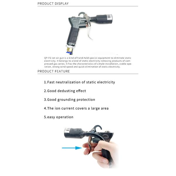 Neutralizing Static Eliminator Gun Static Electricity Gun Neutralizing