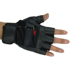 Wholesale Half  Finger Tactical  Gloves,Material:Leather,Airsoft Glove Leather For Material from china suppliers