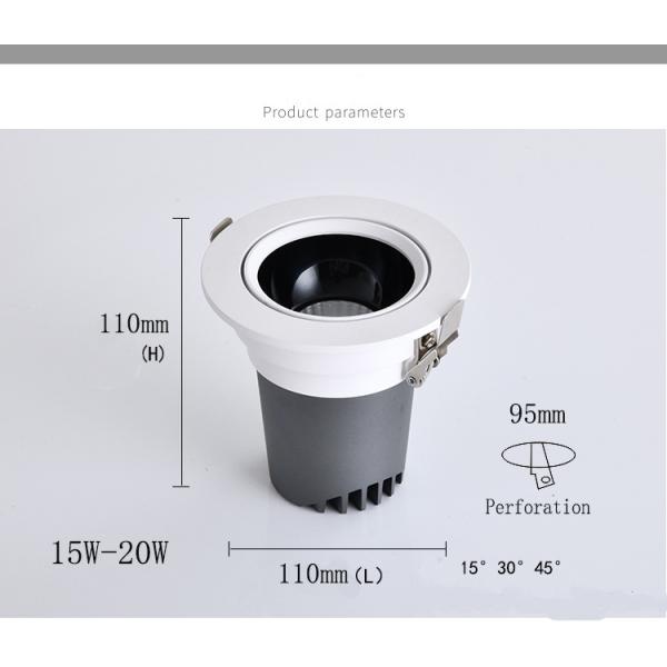 TUV Hotels Indoor LED Spotlight 15W 20W 4000K