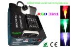 1500w Portable Led Fog Machine / Smoke Machine Multi Color Wireless Remote