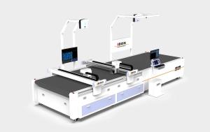 50Hz Leather CNC Cutting Machine Customized Cutting Knife Machine For Mineral Wool Insulation Panel