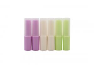 China Eco Friendly Biodegradable 4g Lip Balm Tubes PP Cap ABS Bottle Slim on sale