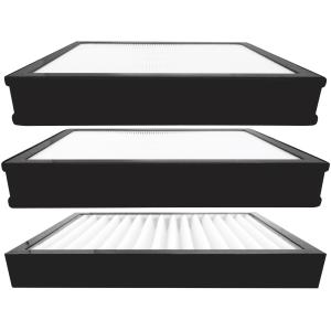 Partition Free ULPA Filter Nylon Mesh F9 HEPA Filter Folded