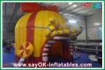 Large Outdoor Orange Inflatable Tunnel Tent Customed Red Inflaltable Candy House