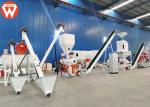 Batching 2.5T/H 90KW Pigeon Poultry Pellet Feed Plant