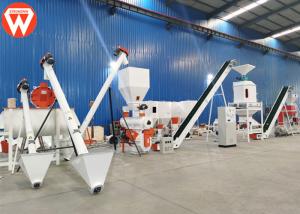 Wholesale Batching 2.5T/H 90KW Pigeon Poultry Pellet Feed Plant from china suppliers