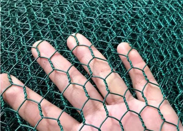 Quality PVC Coated Hexagonal Wire Netting Twisted Woven Wire Netting for sale