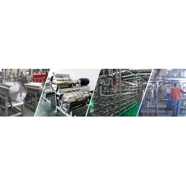380V 1500T/D Pulps Mixing Beverage Processing Line