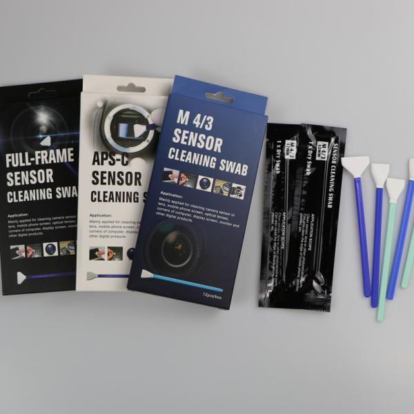 Microfiber Head Camera Full Frame Sensor Cleaning Swabs