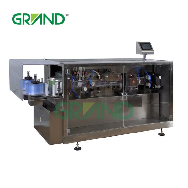 Quality 5 Nozzles Plastic Ampoule Filling And Sealing Machine For Liquid Oil Honey Paste for sale