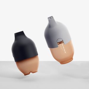 BPA Free Anti Colic 160ml 5oz Silicone Baby Feeding Bottle