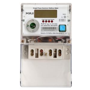 China Two wire multirate single phase watt hour meter for home 50Hz / 60Hz on sale