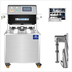 Wholesale Vertical Display Modified Atmosphere Packaging Equipment Skin Meal Tray Packer from china suppliers